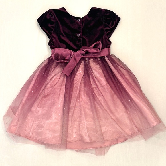 Toddler girl, purple dress - Picture 7 of 12